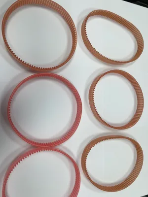 YS Resin Sensor Custom Synchronous Conveyor Belt for Weaving Machinery-Garment & Conveyor Applications