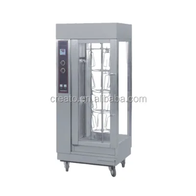 Stainless Steel Chicken/duck Gas Rotisserie Oven for Baking Machine
