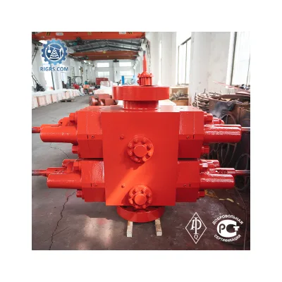 GB/T20174 Approved Lightweight Compact High Quality Rubber Seal API 16A Ram BOP for Well Control System