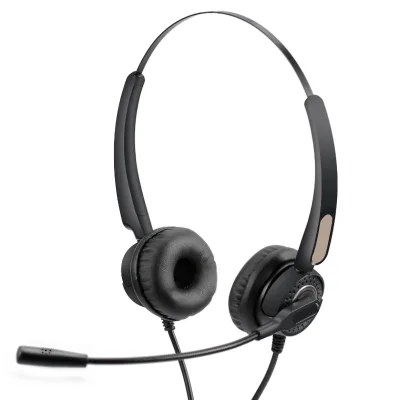 VH-520D call center headset noise cancelling headsets Translator Contact Center Headset For PC Laptop Phone