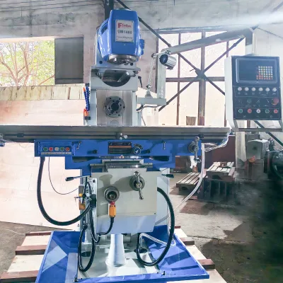 Universal Horizontal Lifting Table Milling Machine Xyz Servo Drive 3 Axis Milling Machine