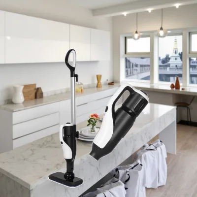 2025 Electric  Vacuum Cleaner Steam Mop Upright Installation Wet Function Automatic Cleaning for Household Outdoor Garage Hotel