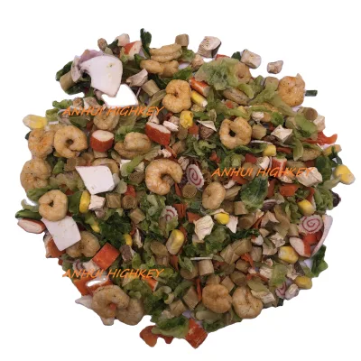 FDD01 Natural High Quality Flavored Seafood and Vegetable Mix Dried Vacuum Pack