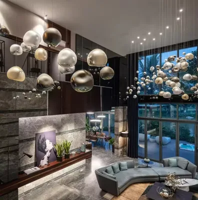 Customized Design Romantic K9 Crystal Ball for Wedding Hotel Hotel Villa Club Chandelier Light