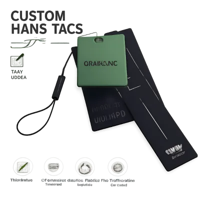 Custom Hang Tags for Clothing Brand | Free Design & Logo Printing | High Quality Apparel Tags OEM ODM Supplier