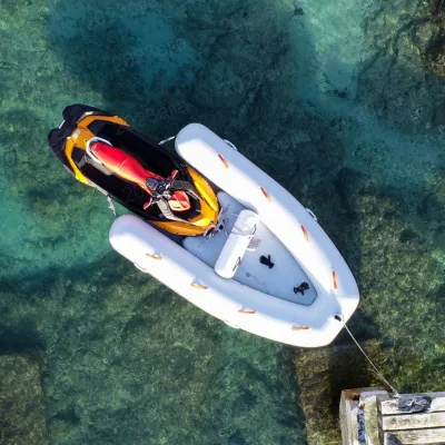 Popular High PVC Dorp Stitch Material Inflatable Jet Ski Boat for Jet Ski with Outdoor Fishing