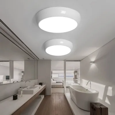 IP65 Waterproof LED Bulkhead Light Housing Kit ABS+PC Minimalist Mediterranean Semi-Assembled Ceiling Light 5-Year Warranty