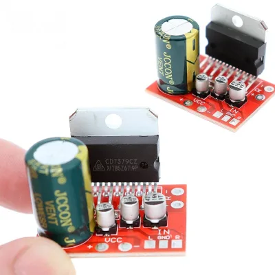 Audio Amplificador CD7379 TDA7379 Power Amplifier Board 38W X 2 DC Stereo Amp Dual Channel High Power Stereo