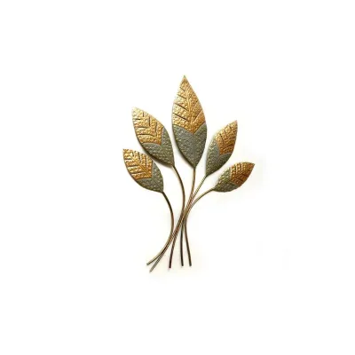 Customizable Handmade Home Decorative  Leaf Design Wall Art Premium Quality Decorative for House Living Room or Home Decoration