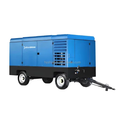 Hyshina HX330-30 Portable Diesel Air Compressor 30bar 435psi 1168cfm 33m³/min Pipeline Maintenance Bridge Erection Refinery New