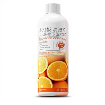Wood Floor Cleaner Gel 500ml No Rinse Special Stain-Removing Brightening Waterless Maintenance Solid Wood Floors Qiqiu Cover