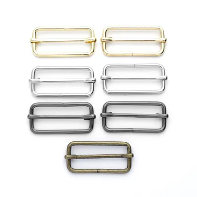 Belt Buckles Roller Pin Buckles Handbag Strap Metal Slides Tri-glides Adjuster for Bag DIY Garment Accessories F2-12 1