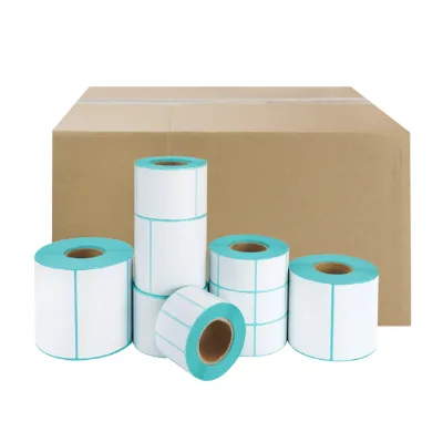 60 50mm in Stock Premium Thermal Labels Strong Adhesive Clear Long Lasting Print for Shipping Waybill Tags