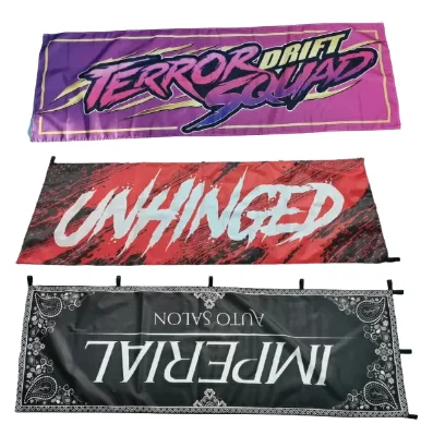 High Quality Custom Digital Printed Nobori Flag Outdoor Advertising Fiberglass Flagpole Wholesales Promotional Silk Polyester