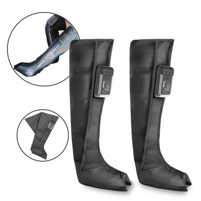 Beirelax ST-504 Air Compression Leg Massager for Calf & Foot Three Smart Modes Air Pressure & Heat Functions 2000mAh Battery