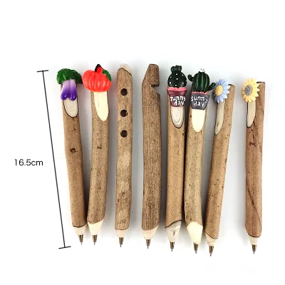 New Hot Sale Special Shape Ball Pen Degradable Wooden Ball Point Pen Branch Natural Environmental protection Twig Ballpoint Pen