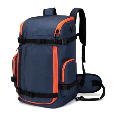 Custom Large Capacity Waterproof Ski Touring Shoes Bag Ski Boot Bag Sport Ski Travel Backpack