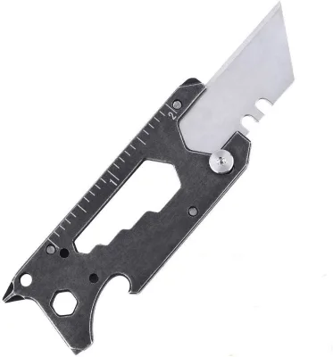 Outdoor Multi Functions Edc Knife Keychain