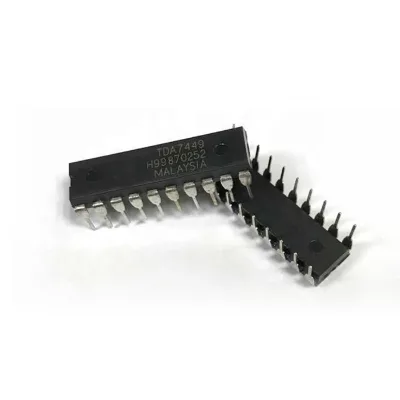 original 2 Channel Audio Volume Control IC for professional video TDA7449