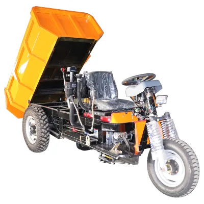 Diesel Engine Tricycle Motorcycle Truck 3-Wheel Tipper Dumper Truck New Mini Tricycle 2000-3000kg Capacity Electric Start