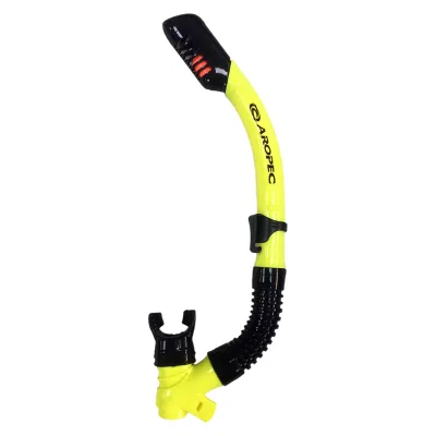 Aropec Durable Silicone Dry Snorkel SC-1V-GY15C-DRY-S1 for Kids Made in Taiwan