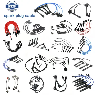 Factory Price All Car Models High Voltage Wire OEM No.90048-58298 Ignition System Suitable for Toyota Hyundai Spark Plug Cable