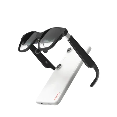 XREAL Air AR Glasses Beam Pro (8G+256G) Bundle, Supports All Google Play Store Apps, the AR Glasses Spatial Computing Companion
