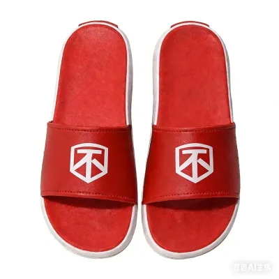 New PVC TPU Sheepskin Open Summer Slippers Private Label Customized Printed Logo Pattern Text Men's Women's Flip-Flops Casual