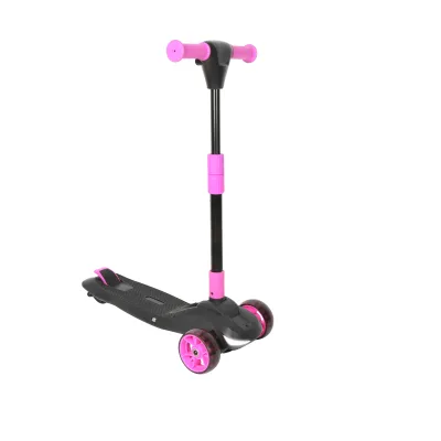 Kids 3 Wheel Electric Kick Scooter Adjustable Height Balance Coordination Training Car