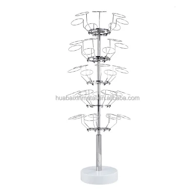 Huabaixin Nakajima Gold Wall Hanger Multi-Layer Hat Display Rack Flooring Children's Mother Baby Storage Supermarket Supplies