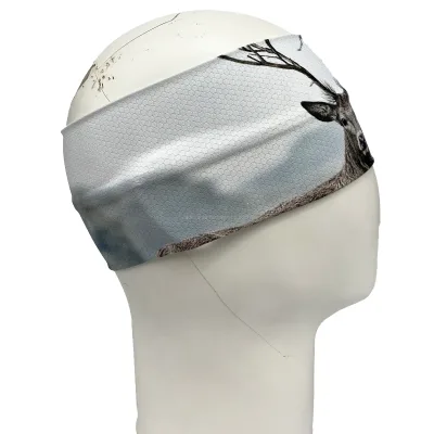 Head Band Full Printing OEM Custom Supplier Stretchy Outdoor Fitness for Men Women Elastic Sports Sweat Band
