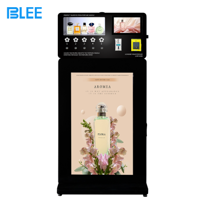 Large Capacity Vertical Fitness Dispenser Cologne Perfume Spray Vending Machine Mini Automatic Perfume Vending Machine