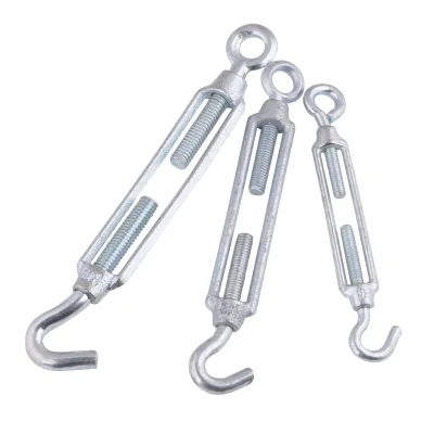 DIN 1480 Carbon Steel Zinc OC OO CC Galvanized Jaw Eye Hook Turnbuckles Bolts Bolt Machine Parts