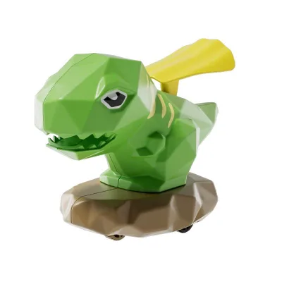 Press Forward Dinosaur Toy, Geared Friction Powered Pet Dinosaur Play Toy