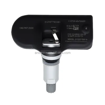 Volkswagen GTI Rabbit for Passat Auto Parts New 1K0907253E Tire Pressure Sensor TPMS with 1 Year Warranty