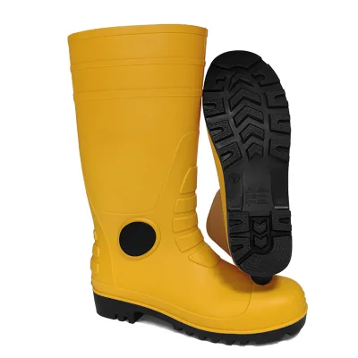 Manufacturer Steel Toe Gum Boots clear Ankle Adults Wholesale Wellington Boots
