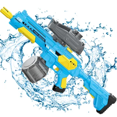 Outdoor Party Pool Beach Shooting Toy M416 Blue Boys Sea Water Gun High Quality Powerful Water Blaster Guns for Sale