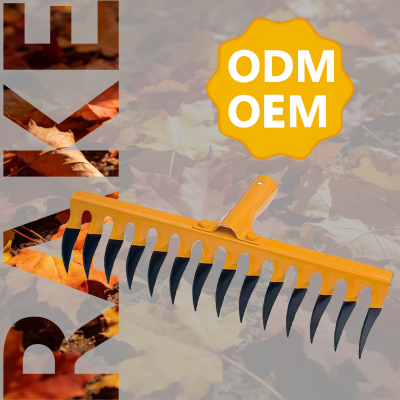 Factory Outlet Twist Tooth Harrow Steel Garden Rake Reinforced Rake