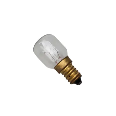 CE ROHS High Temperature Oven Lamps Backofenlampe T25 230V 25W E14Brass Base