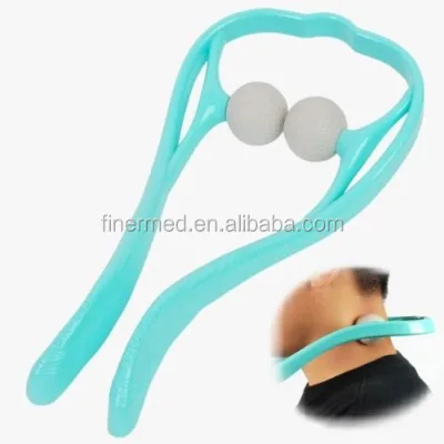 Body Neck Shoulder Waist Back Roller Ball Massager