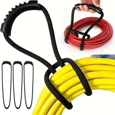 Storage Strap With Handle: Extension Cord Organizer,hose Holder,space-saving,air/water Hose Organizer For Home,garage,boat,rv