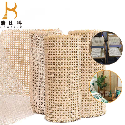 Ratan Sheet Cannagerotin Rattan Cane Mesh Webbing Natural Rattan for Cabnit