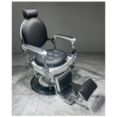 Wholesale Modern Leather Eco-Friendly Heavy Duty Hydraulic Pump Finishing Barbershop and Spa Oily Salon Chairs
