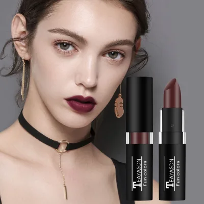 In Stock Makeup for Halloween Retro Makeup Vampire Creative Makeup Lipstick Dark Series 12 Colors