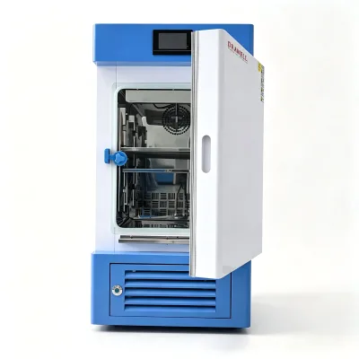 DMJ-50C Touch Screen Mold Culture Chamber ±1℃ 304 Stainless Steel Cooling Incubator With UV Sterilization Lamp for Fungi Culture