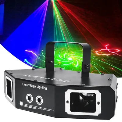 4 Lens Intelligent Voice Control Party Lights Lazer Stage Light Disco Dj Laser Lights for Sale Wedding Night Club