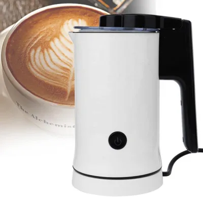 Q Automatic Milk Frother  Electric Non-Stick Milk Frother Steamer Warmer Hot or Cold Milk Foamer