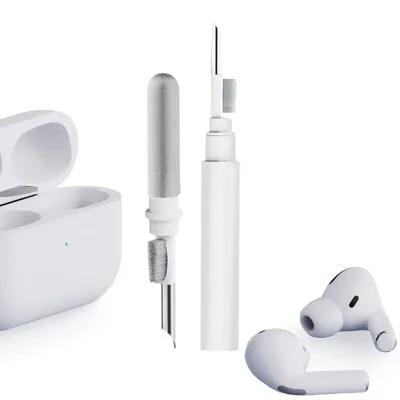 3 in 1 Multifunctional Earphone Keyboard Cleaning Tool Headphone Wireless Earbuds Charging Box Cleaner Brush Kit for Airdot Pro