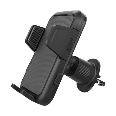 Wholesale ABS Car Phone Holder with Stable Vibration-Proof Rotating Buckle for Air Vent & Dashboard Mount PC Metal Hook