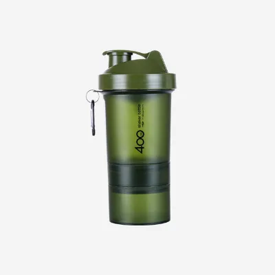 14oz. Shaker Bottle 2 Compartment Fitness Shaker